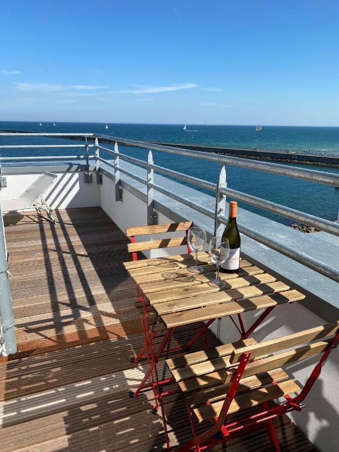 Penthouse Hygge Meerblick Am Strand オルペニッツ エクステリア 写真